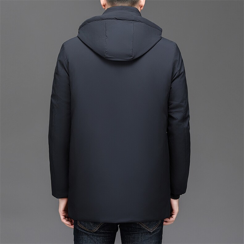 NN6298钱塘2020-3新款商务休闲冬季厚款中长中年男士羽绒服P175,男装羽绒服,钱塘207-3