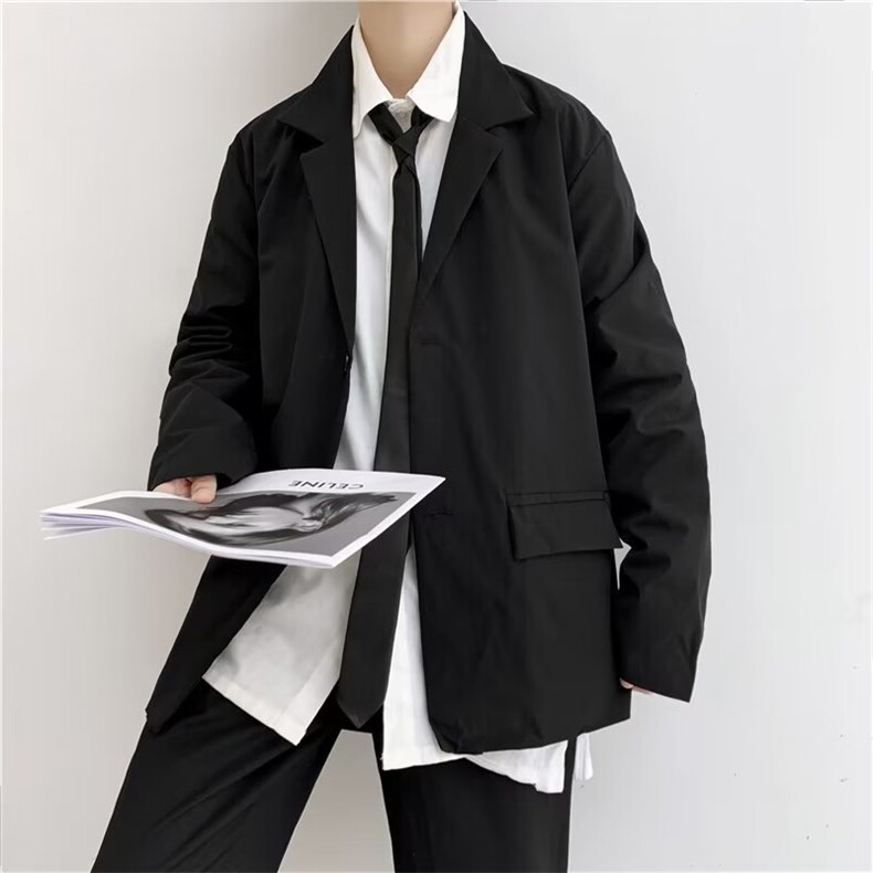 男士秋季新款休闲西装外套配领带J401P38,男装西服,星座1116-2