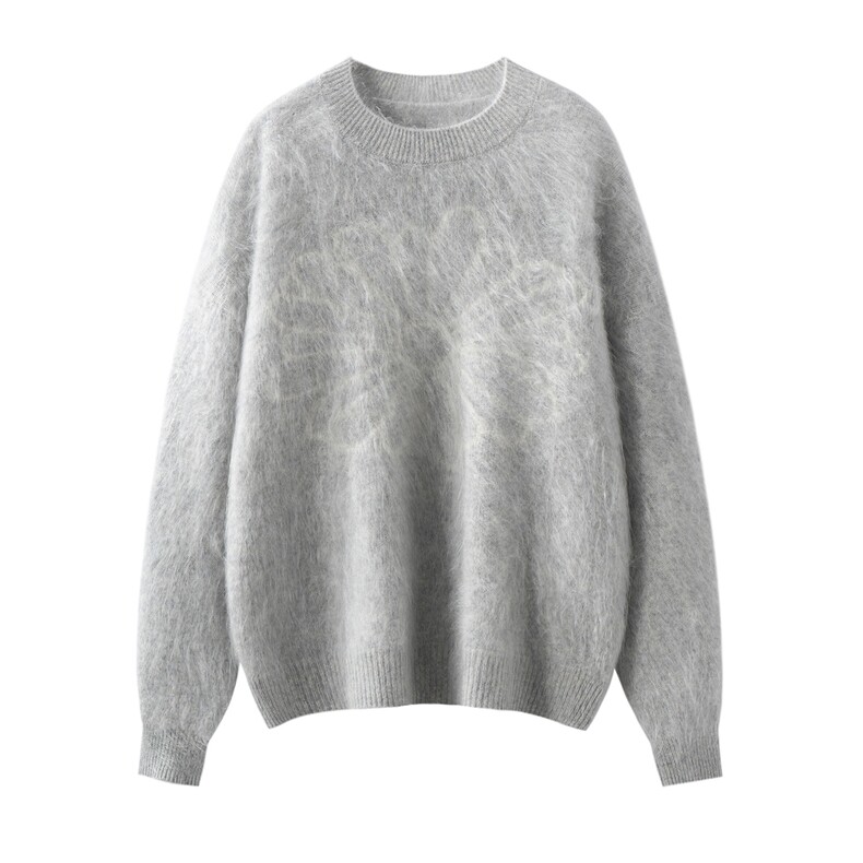 2025年秋季时尚百搭通勤简约休闲太阳花，女装羊绒衫，万品羊绒