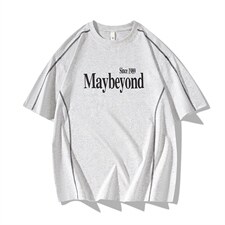 DX215P45港风情侣短袖冰感速干百搭休闲潮流宽松T恤男，男装T恤，星座1204