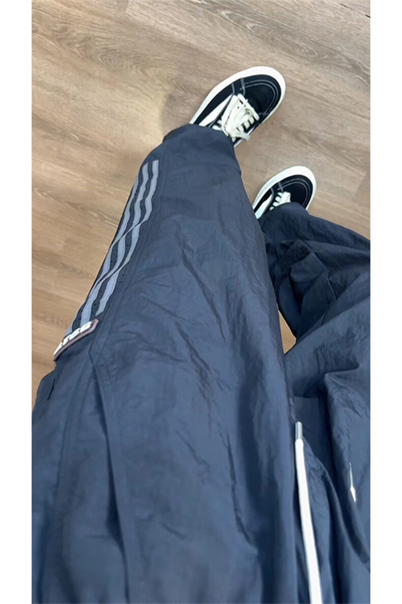 大量现货速干裤男夏季宽松直筒裤薄款条纹休闲运动裤DY5032-P55,女装休闲裤,电商A178