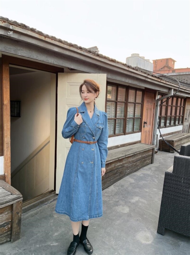 【2022春上新】精致蕾丝连衣裙韩系衬衣，女装连衣裙，Ee·G