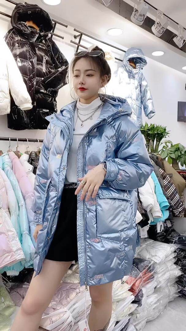 潮牌刺绣亮片衣，女装棉衣/棉服，帝瀛 DY