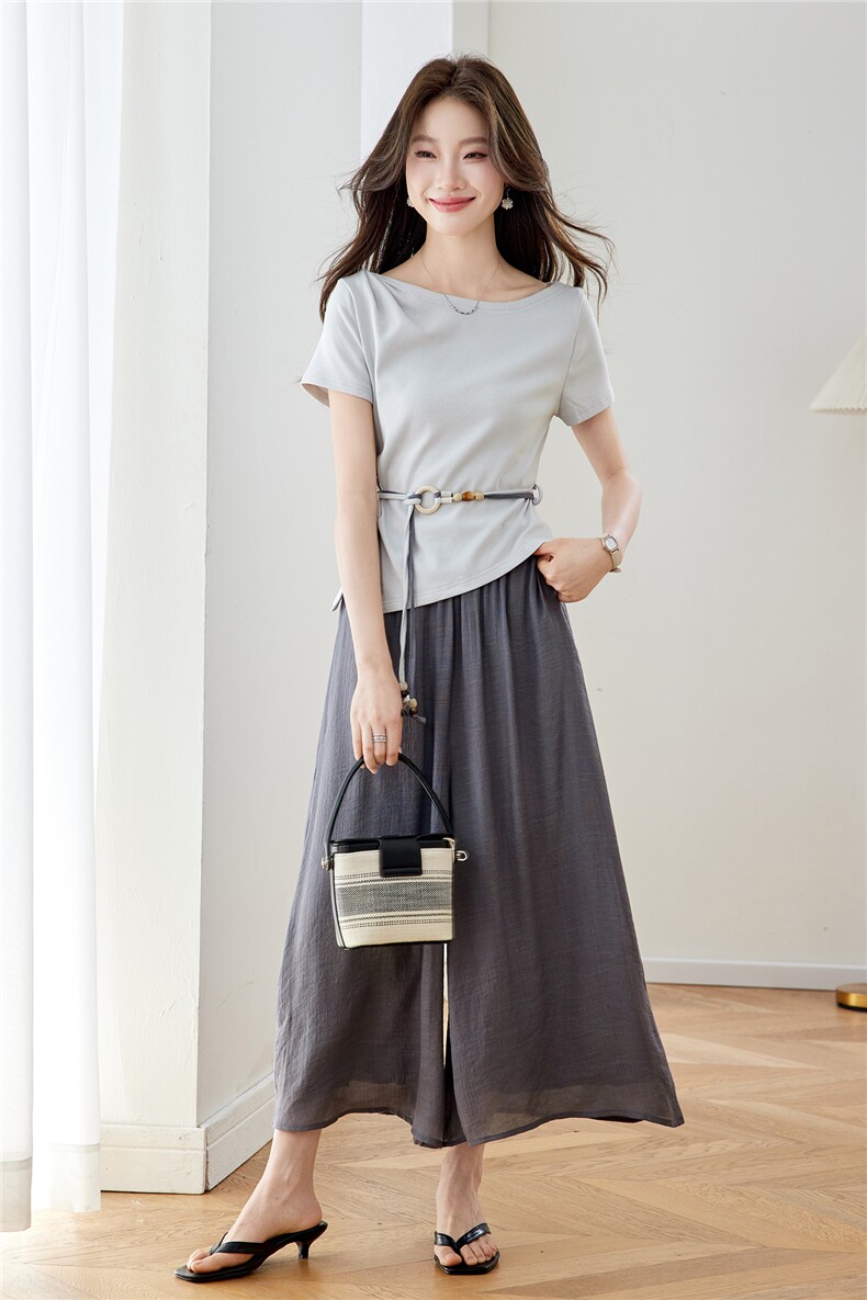 现货！2027年夏装新款两件套套装女,女装套装/套裙,慕咨