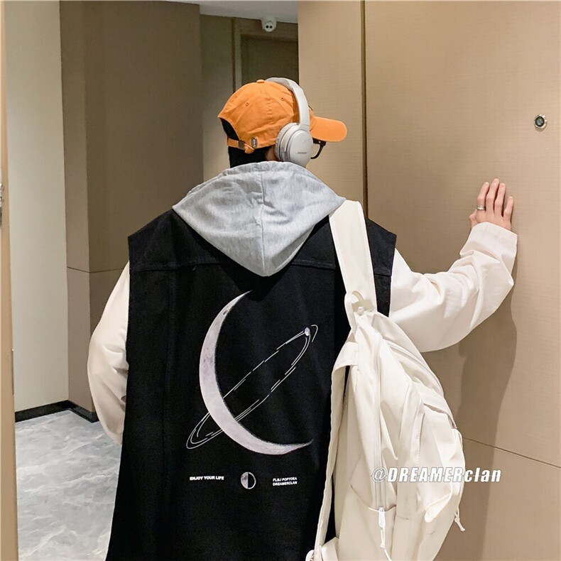 MJ229-p58-限价78M-5XL现货宽松可脱卸大码牛仔马甲多口袋,男装背心/马甲,星座116
