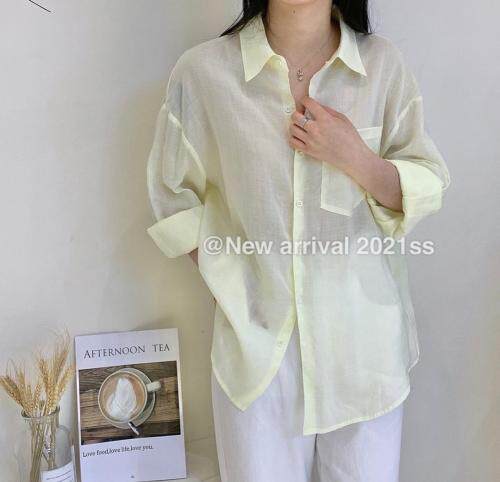 夏季新款韩系百搭防晒衫，女装，Here Bella(5F)