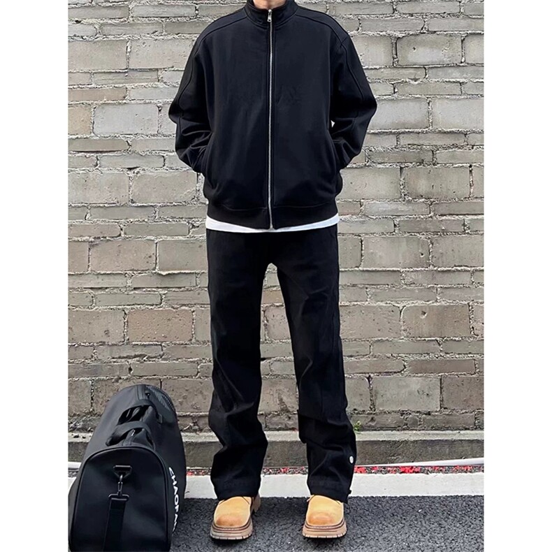 【网图】B221美式ins高品质多口袋休闲工装裤子LK24352-P55控88,男装休闲裤,电商B221