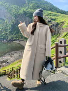 25年冬装现货好数据流量款火焰复合皮毛一体女182A-8580P215K328图片