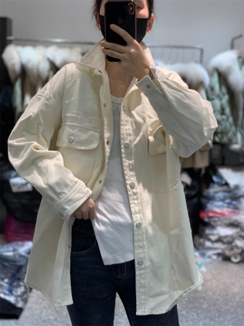 新款日系长袖网红衬衫轻熟风,女装衬衫,L·H·X