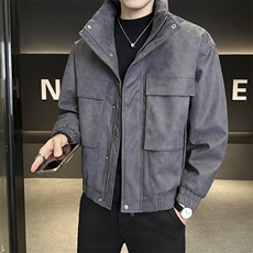 标90白鸭绒男士羽绒服2025冬季新品皮外套B240-YR88261-P275，男装羽绒服，电商B240