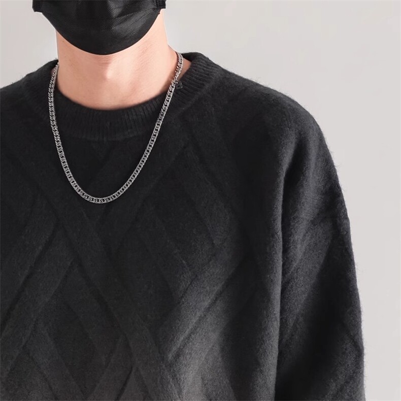 1506A/GM530/P68秋冬季扎染修身百搭男生针织衫毛衣,男装针织衫/毛衣,星座1506A