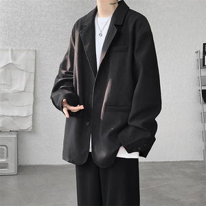 8XL-M肌理感西服美式休闲西装外套男复古痞帅高级感衣服XF002P85图片