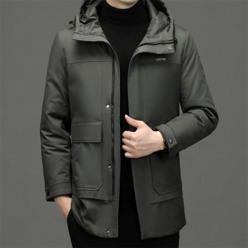 BWDF-5钱塘2020-2中年男士冬季厚款时尚休闲简约羽绒服P245,男装羽绒服,钱塘207-2