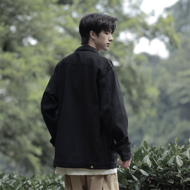 日系cityboy水洗牛仔夹克男款牛仔衣水洗外套217-2-JK23153-P65,男装工装外套,星座217-2