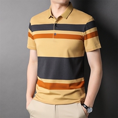 2023年夏新款高端时尚男士T恤P65，女装T恤，电商D223-1