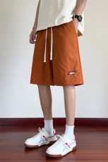 ！2026夏季新款男士香肠狗刺绣短裤速干冰丝五分裤DK325特P18，男装休闲裤，电商B220