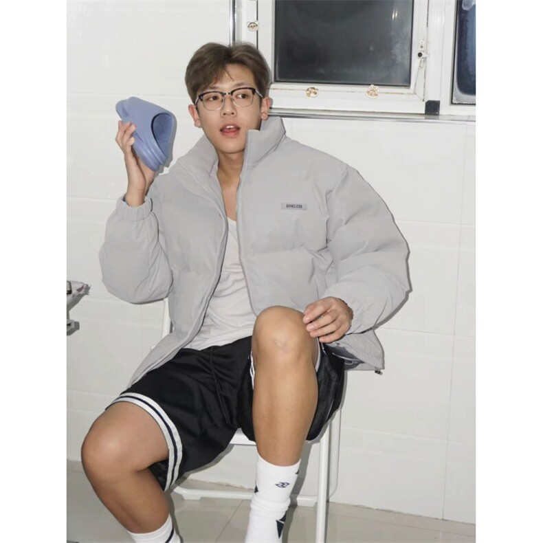 美式冬季棉服男潮牌美式宽松加厚情侣学生面包服防寒外套男女图片