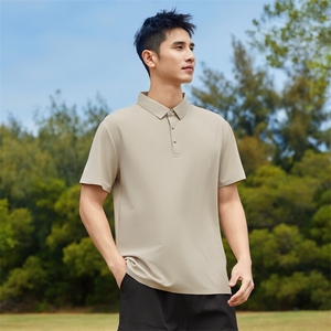 速干POLO衫男2025夏新款半袖T恤透气休闲短袖上衣PL12356-P32图片