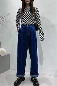 现货，2021秋装新款牛仔裤,女装牛仔裤,坚持到底