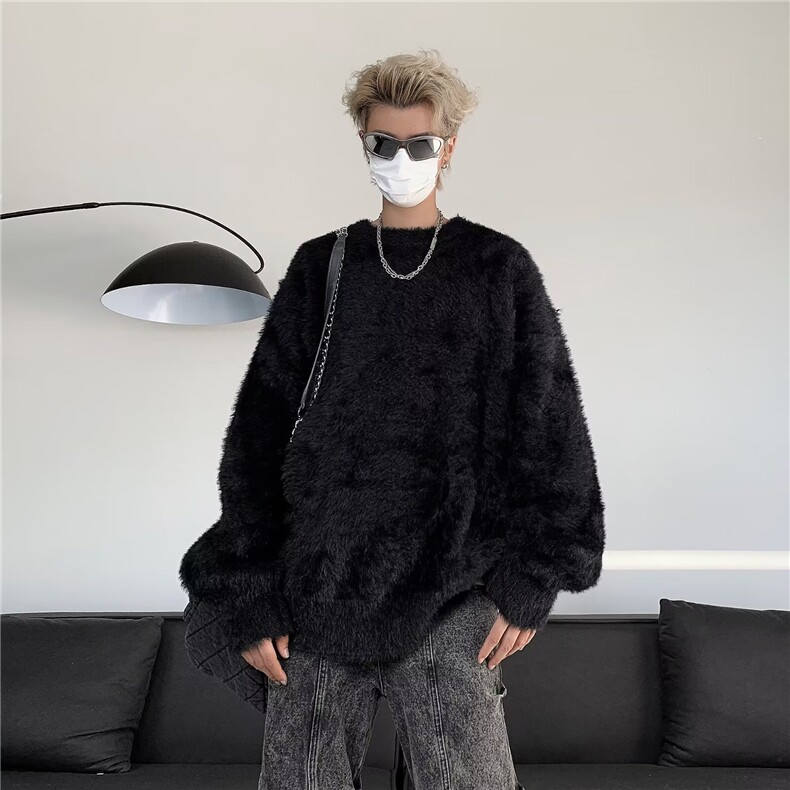 毛衣男士秋冬季新款日系复古高级感针织衫MY9185-P58,男装针织衫/毛衣,星座1109-3