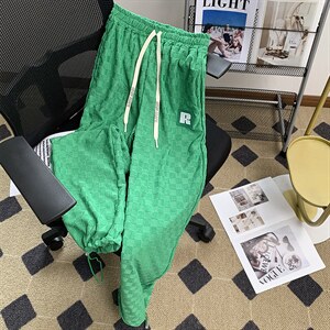 218-1-P37-KK771夏季宽松休闲百搭裤图片