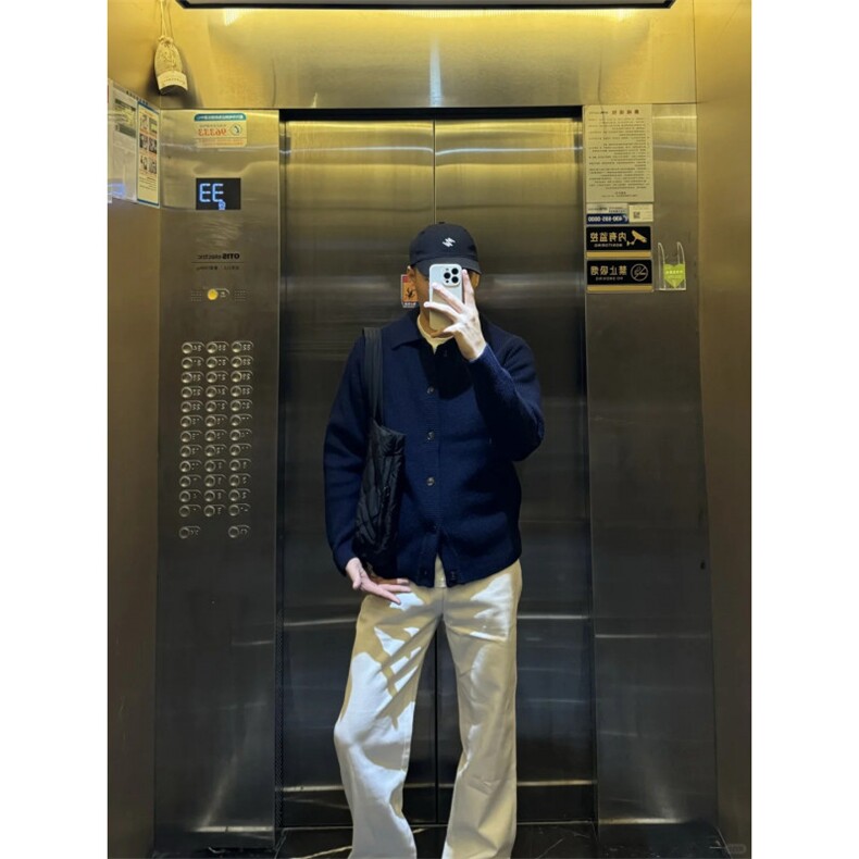 【有货】MY0339ZZ-特73秋冬季加厚针织开衫外套男士慵懒翻领毛衣,男装针织衫/毛衣,星座1007（原301D）