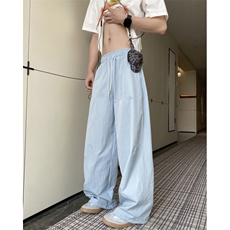 夏季新款字母刺绣设计透气速干宽松休闲裤B315-K25590-特p30控58，男装休闲裤，电商B315