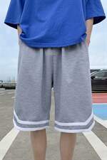 夏季港风2025新款男运动休闲直筒沙滩短裤D201-DM150-P30，男装牛仔裤，电商D321-1
