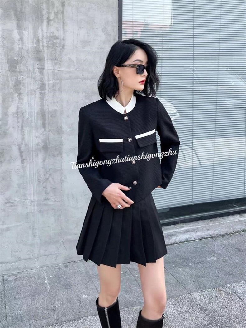 格子小香外套系列产品上市，其它，天使公主