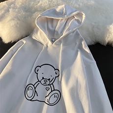 WY2174-P35加绒款-P40纯棉连帽卫衣男大码运动帽衫宽松薄外套男，男装卫衣，电商A040