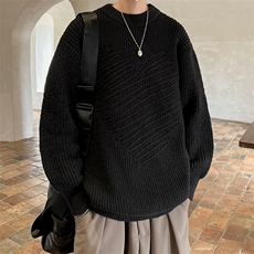 8XL-M特大码毛衣男高品质加厚宽松胖子毛衣针织衫MY1201P58控78，男装针织衫/毛衣，电商D206-1