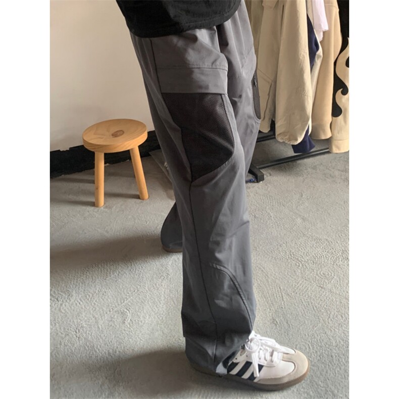 KZA599LL-P48美式机能冲锋裤男网眼透气尼龙速干工装裤户外登山裤,男装休闲裤,星座1007（原301D）