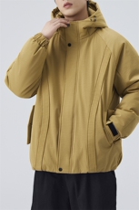 深度库存棉衣男宽松面包服连帽加厚棉袄DSA157B-M8855-P96，男装棉衣，电商A157B