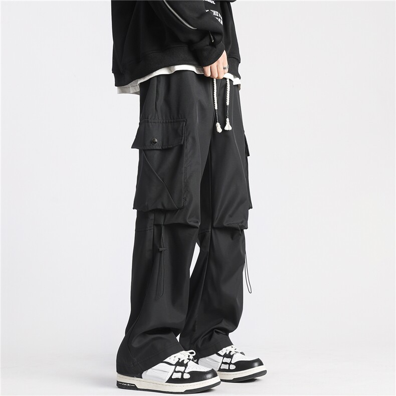 高转化2026春装新款防水冲锋裤宽松工装裤休闲裤男K10027-P38,男装工装外套,电商A099
