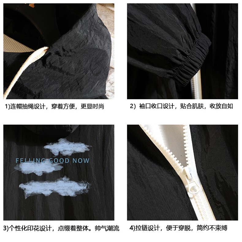 FS63143-P55薄款防晒衣男透气防紫外线钓鱼外套冰丝防晒服,男装夹克,电商A040A