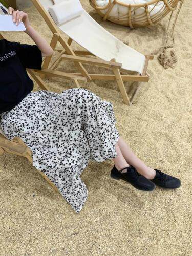 2021春季小碎花半裙，女装半身裙，曼希野