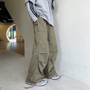 休闲裤时尚潮牌青春流行潮流新款宽松型百搭休闲裤长裤GK915-P45图片