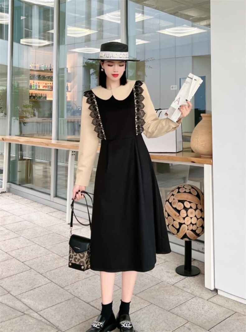 现货：冬季打底连衣裙，女装连衣裙，蕃米莉