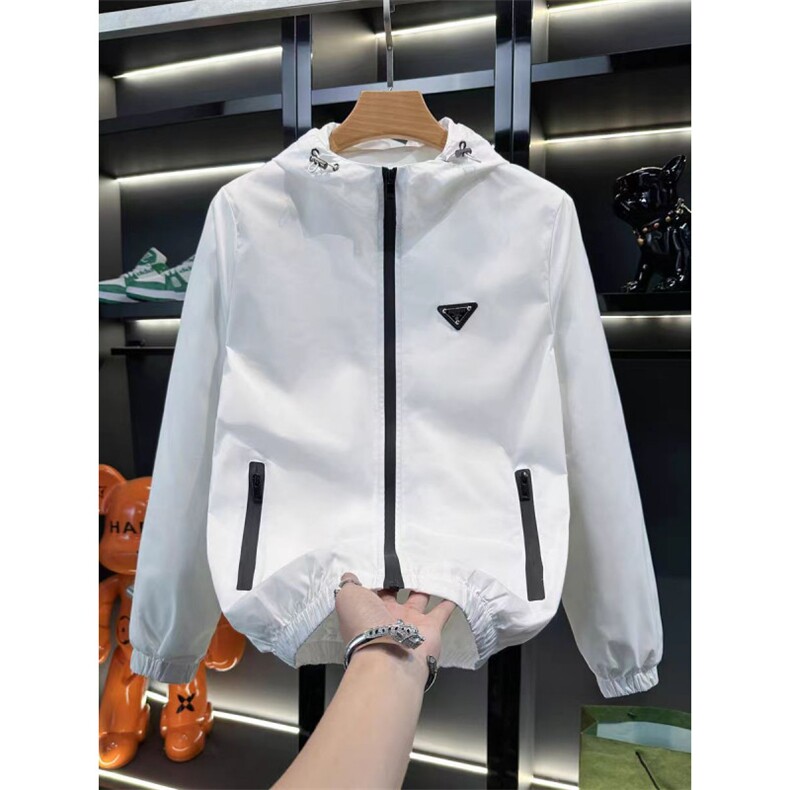 (网络图慎用有大货)轻奢欧货连帽外套小标LOGO上衣313B-A020-P75,女装短外套,星座313B