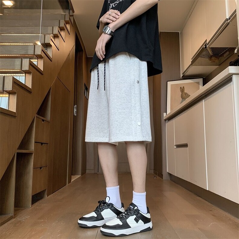 直播65%华棉五分裤短裤休闲裤K45特批30,男装休闲裤,星座617B