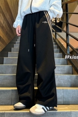 XZ616秋冬重磅加厚撞色织带拼接打褶休闲长裤TY1143P65控88，男装休闲裤，星座512A（原616）