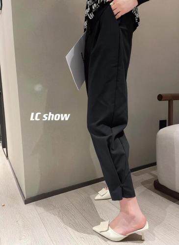 现货夏天时尚洋气西裤百搭时尚，女装，LC裤子