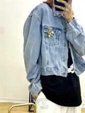 牛仔外套，其它，影子