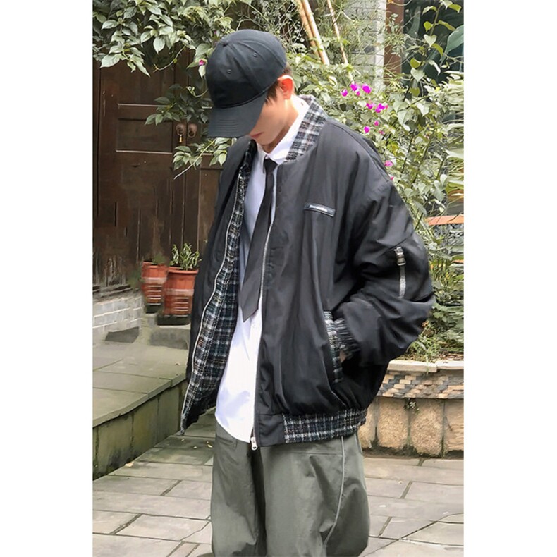 A465-P1082025冬季新款棒球棉服多乐棉男女同款港风棉衣情侣上衣,男装棉衣,星座911