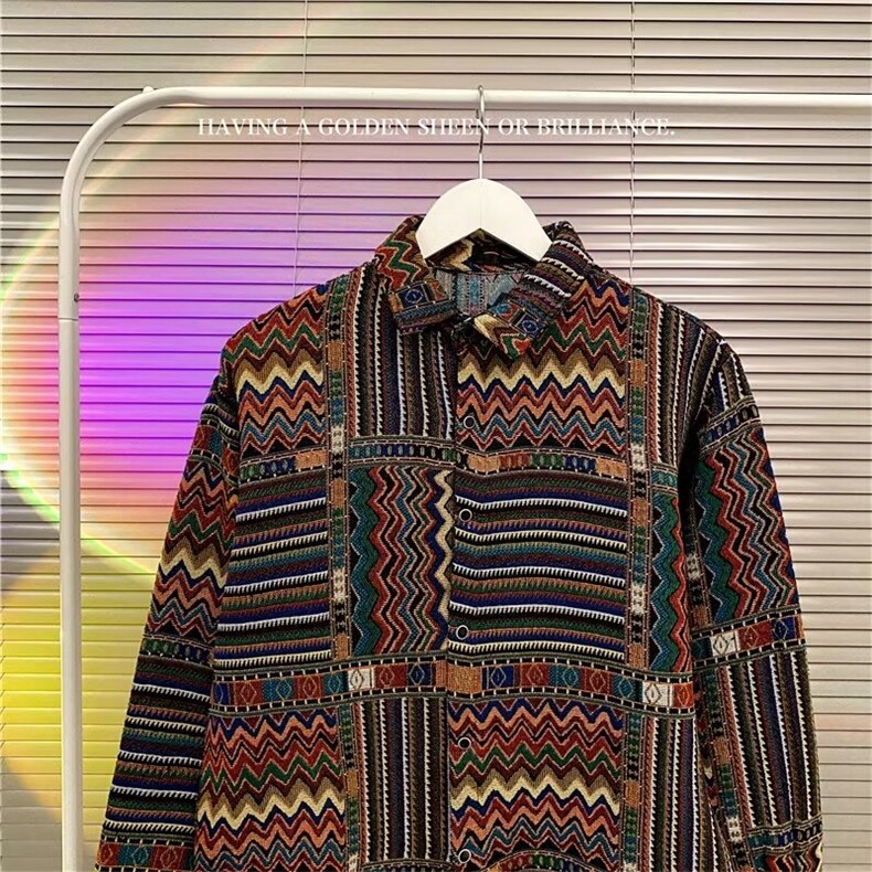 男翻领简约青春流行潮流长袖ins标准夹克衬衫CS913P46,男装夹克,星座1116-2