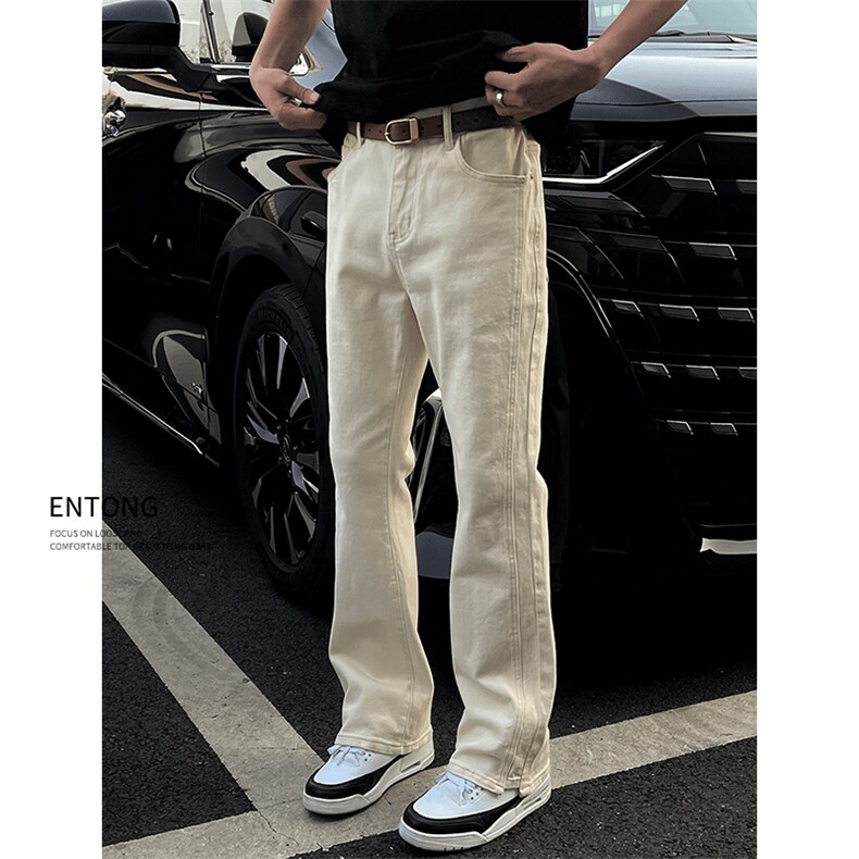 网图慎用原版版型直筒裤微喇裤长裤A014-DY26005-特P40，男装休闲裤，电商A014