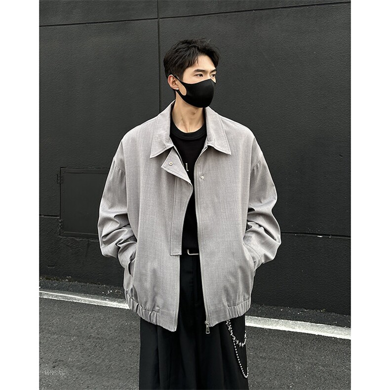 【25春现货】JK1023-P53特控88大码设计感夹克短款外套,男装夹克,电商D232