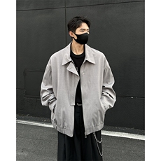 【25春现货】JK1023-P53特控88大码设计感夹克短款外套，男装夹克，电商D232