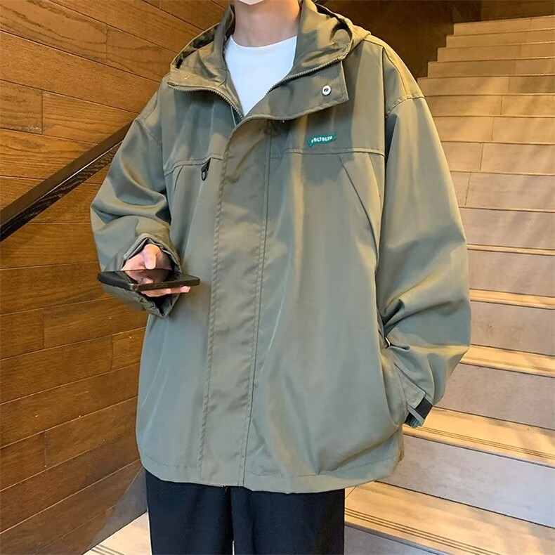 日系外套男春秋款高级感秋季潮牌休闲夹克衣服1317-P55,男装夹克,星座910-5