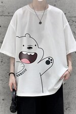 HT73131-P22华夫格t恤男短袖男大码五分袖大皂风，男装T恤，电商A040